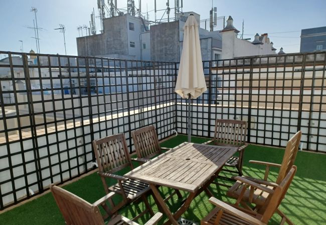 Apartamento en Cádiz - Atico del ROMANTICO Gaditano by Cadiz4Rentals