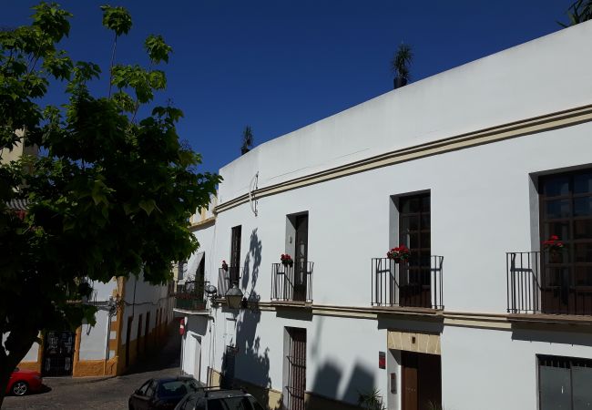 Vistas de la fachada del edificio Jerez Vistas de la fachada del edificio Jerez