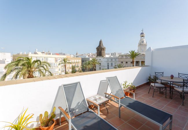 Apartamento en Cádiz - Atico Solarium CITY Hall by Cadiz4Rentals