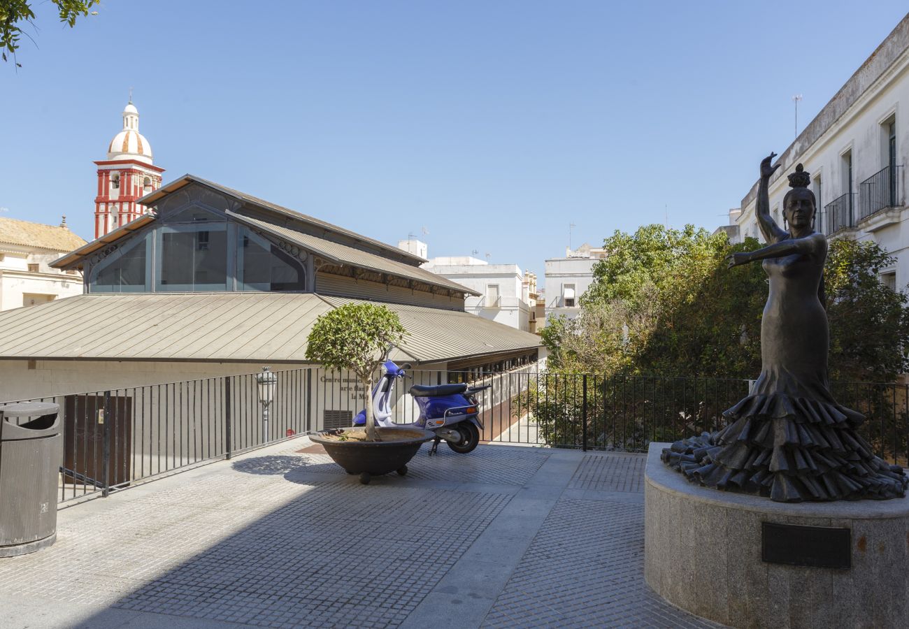 Estudio en Cádiz - Atico con terraza - BRUJULA by Cadiz4Rentals