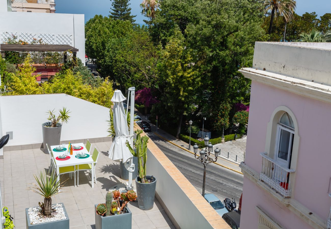 Apartament en Cádiz - Atico del MARQUES free parking by Cadiz4Rentals	