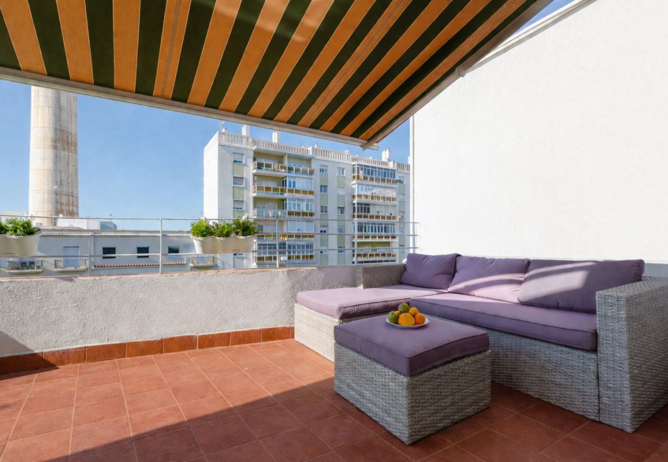 Apartament en Cádiz - Atico La JOYITA free parking by Cadiz4Rentals