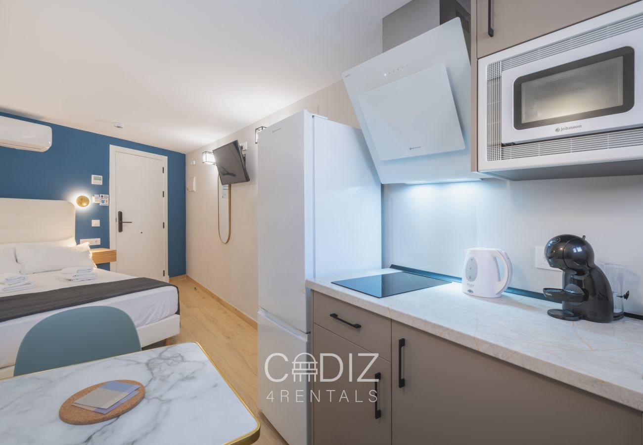 Estudi en Zahara de los Atunes - Estudio Doble Semisotano - CORAL ZAHARA Suites by Cadiz4Rentals 