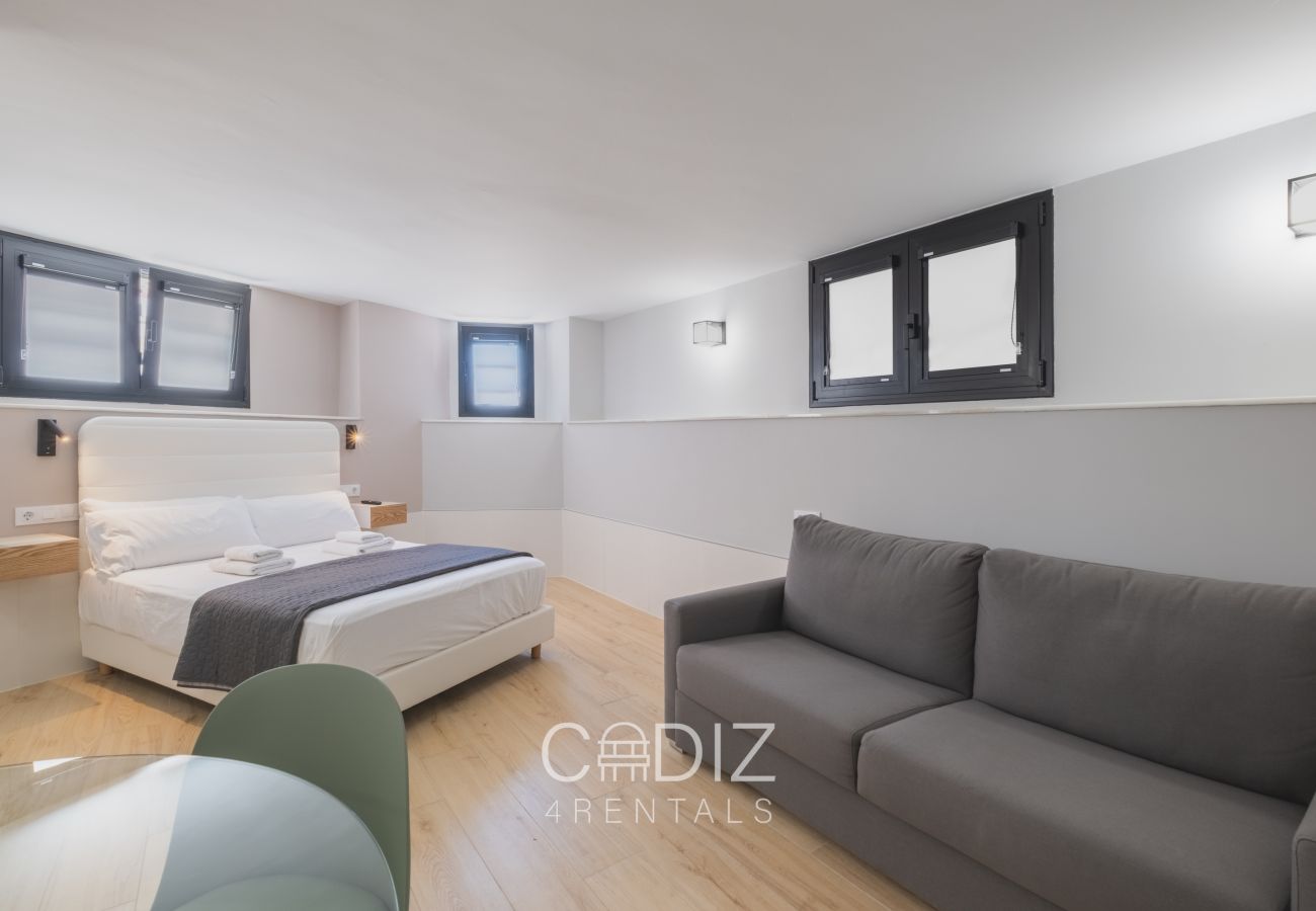 Estudi en Zahara de los Atunes - Estudio Triple Semisotano - CORAL ZAHARA Suites by Cadiz4Rentals