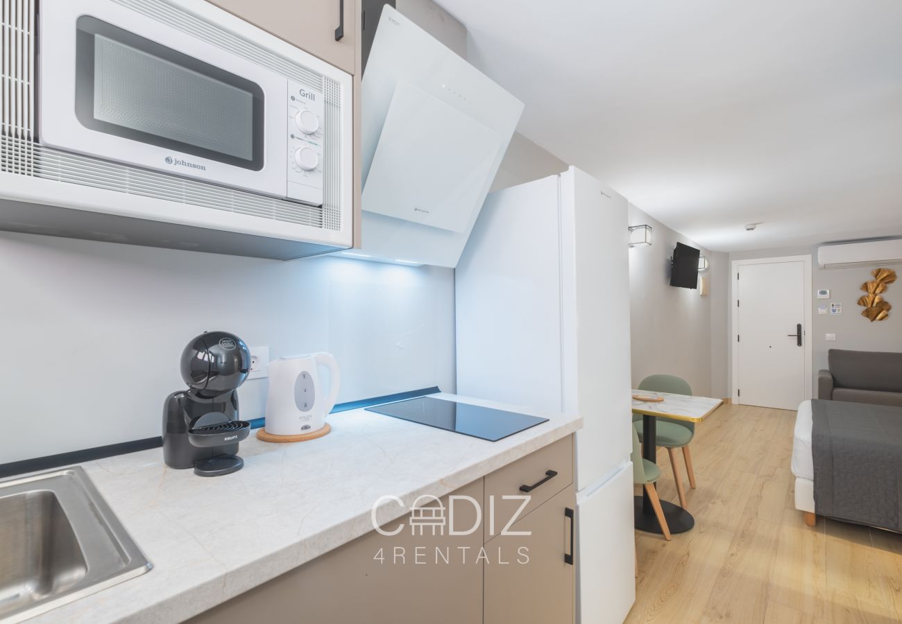 Estudi en Zahara de los Atunes - Estudio Doble Semisotano Superior - CORAL ZAHARA Suites by Cadiz4Rentals 