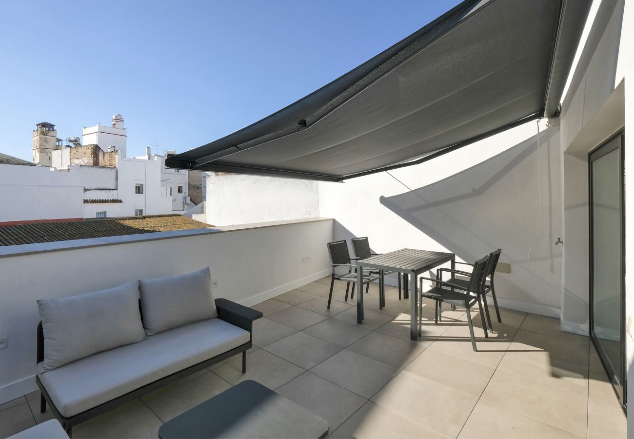 Appartement à Cadix - Ático con terraza - Villar Suites by Cadiz4Rentals